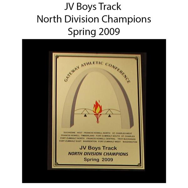 2009 JV boys Track North Division Champions spring 